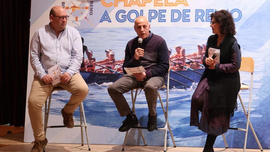 Julio Prado cede el testigo en el Club de Remo con un emotivo homenaje en Chapela