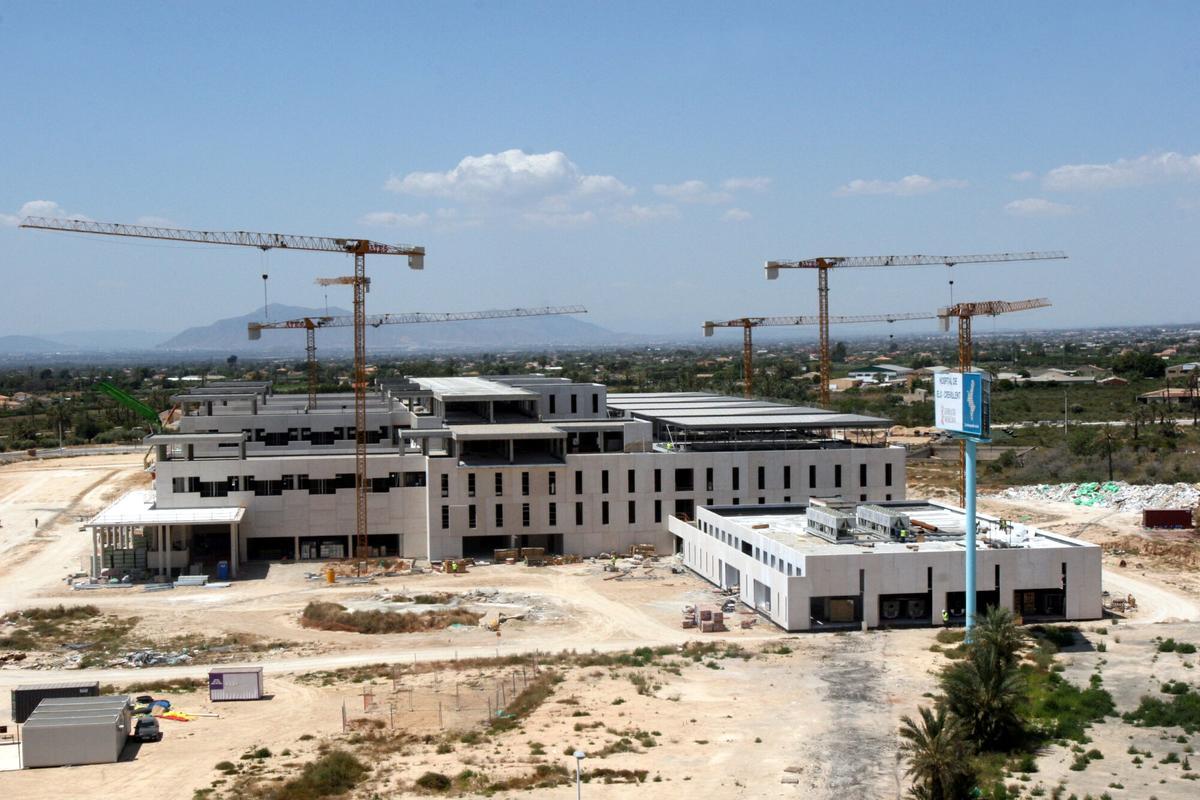 segundo hospital, elx-crevillent obras