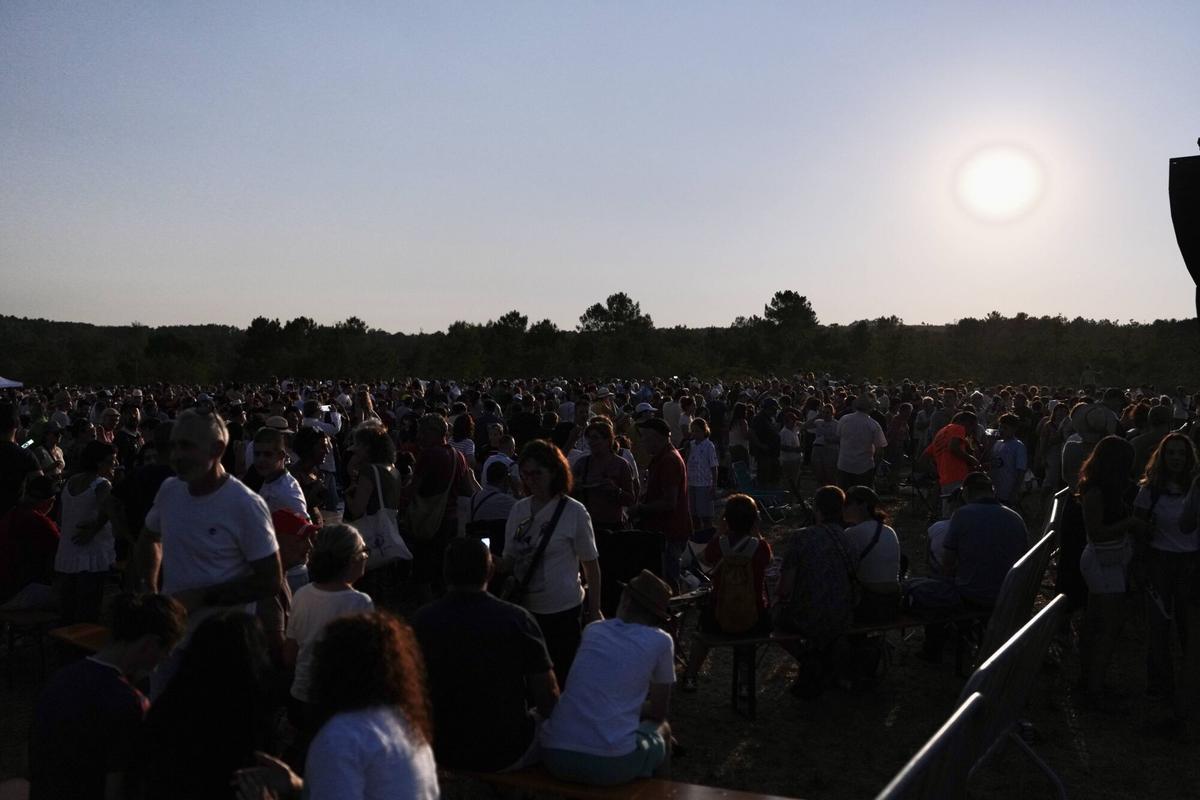 El eclipse desde la comarca del Deza, en imágenes El eclipse desde la comarca del Deza, en imágenes