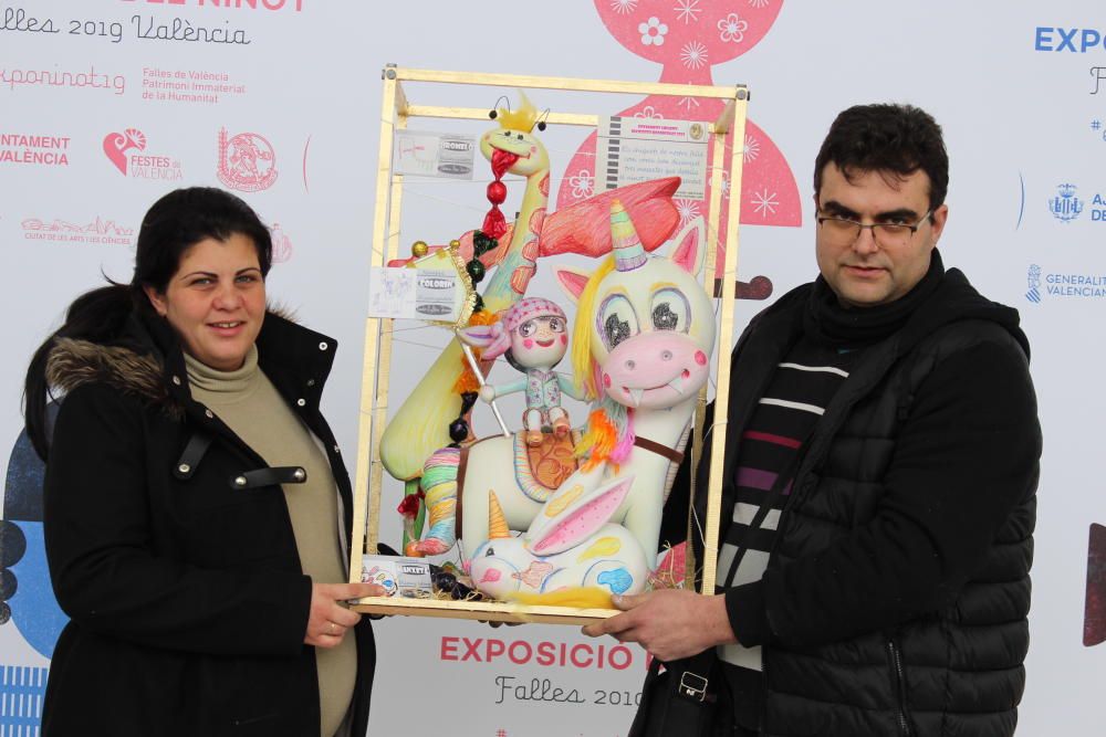 Primera jornada de entrega de Ninots en las Fallas 2019