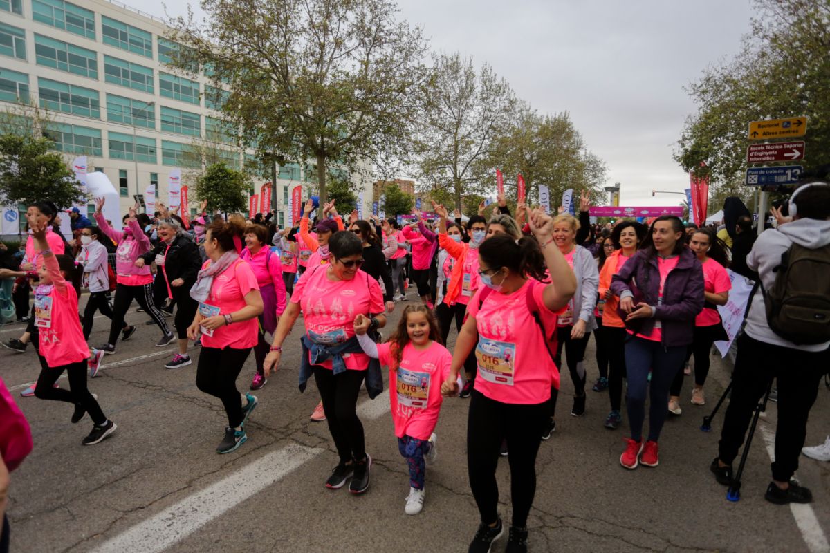 La Carrera de la Mujer recorre el distrito de Algirós