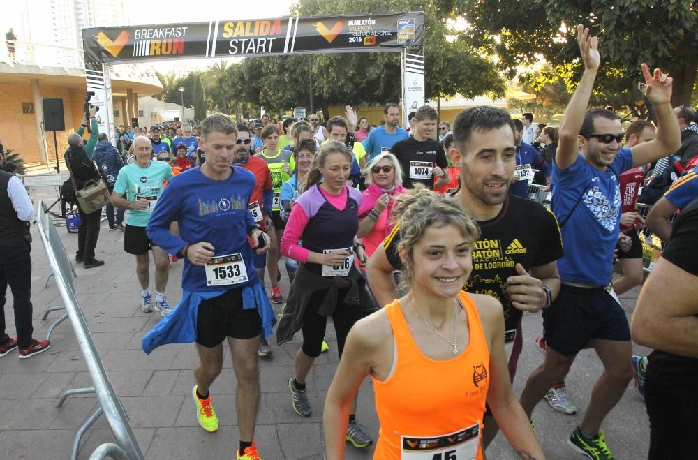 El Maratón de Valencia Trinidad Alfonso