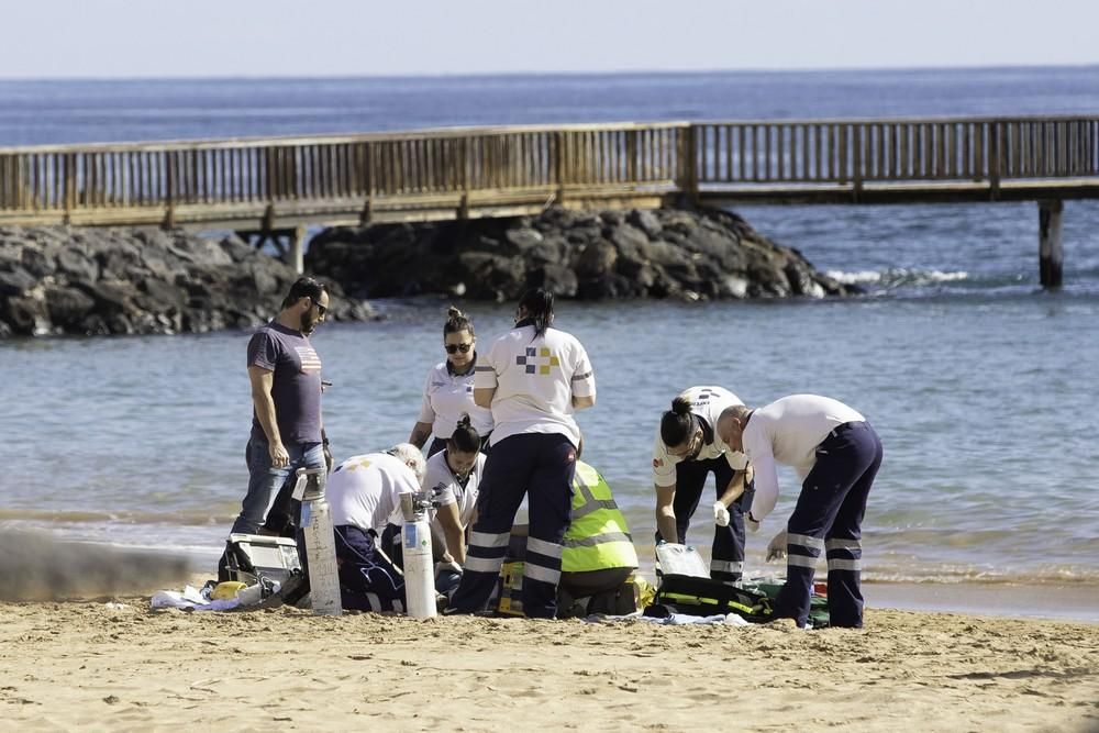 Muere de un infarto en una playa de Fuerteventura