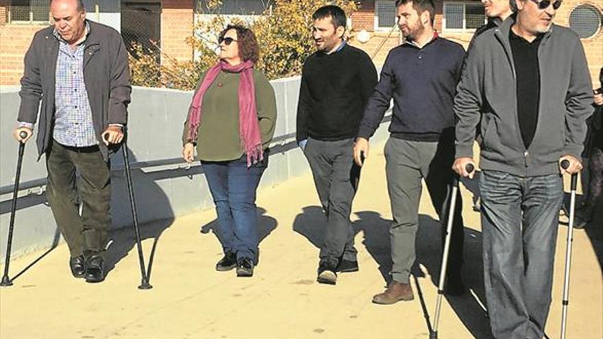 Marzà resalta la obra para adaptar Chencho a personas discapacitadas