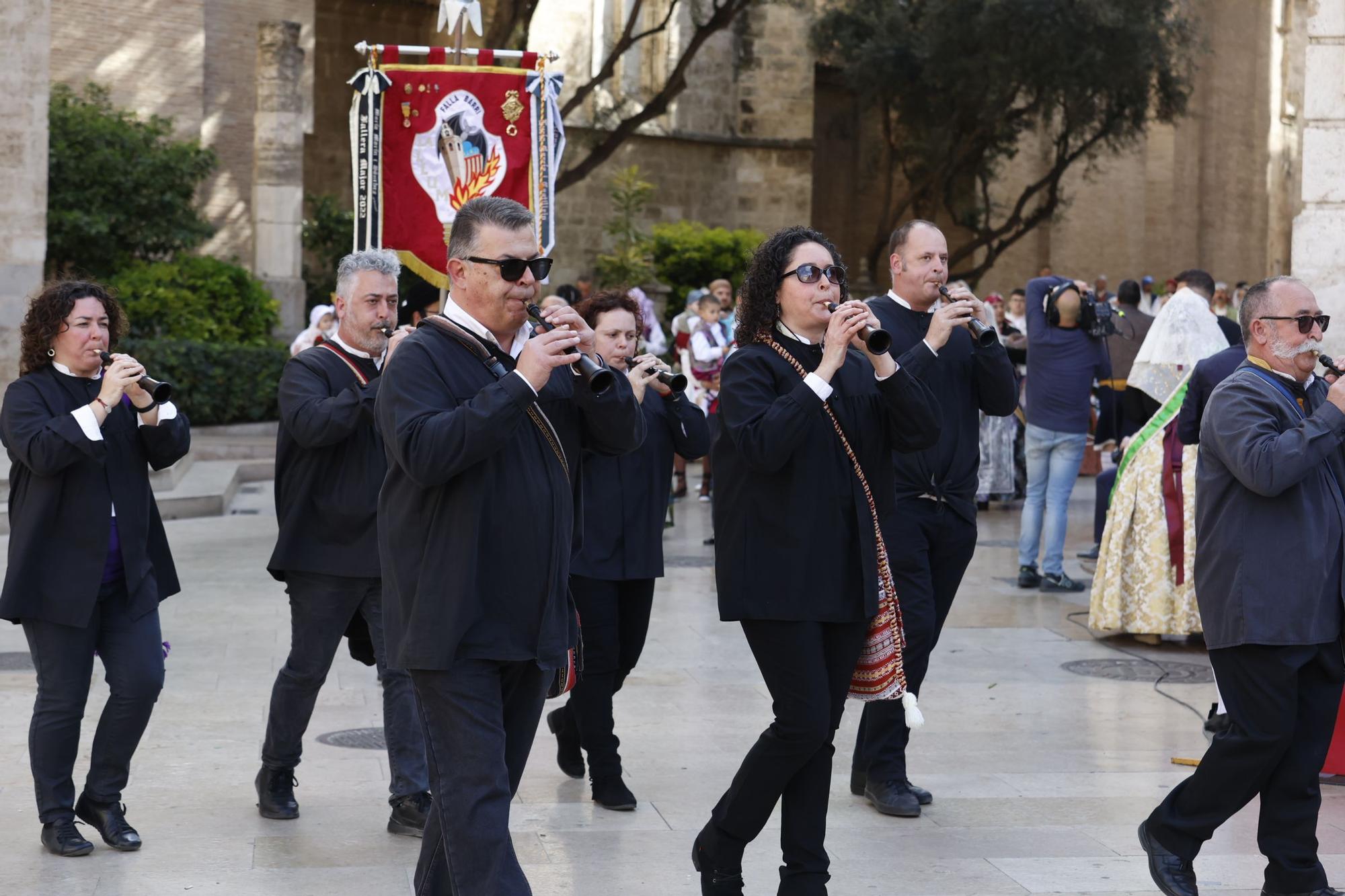 Fallas 2023 | Antología de músicos en la Ofrenda del día 17