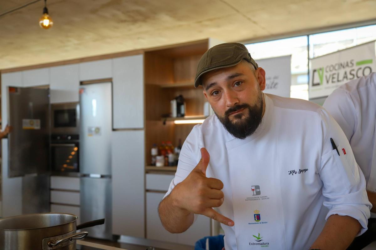 Kiko Sayago, del restaurante Escamas en Mérida, consigue el segundo puesto en el certamen.