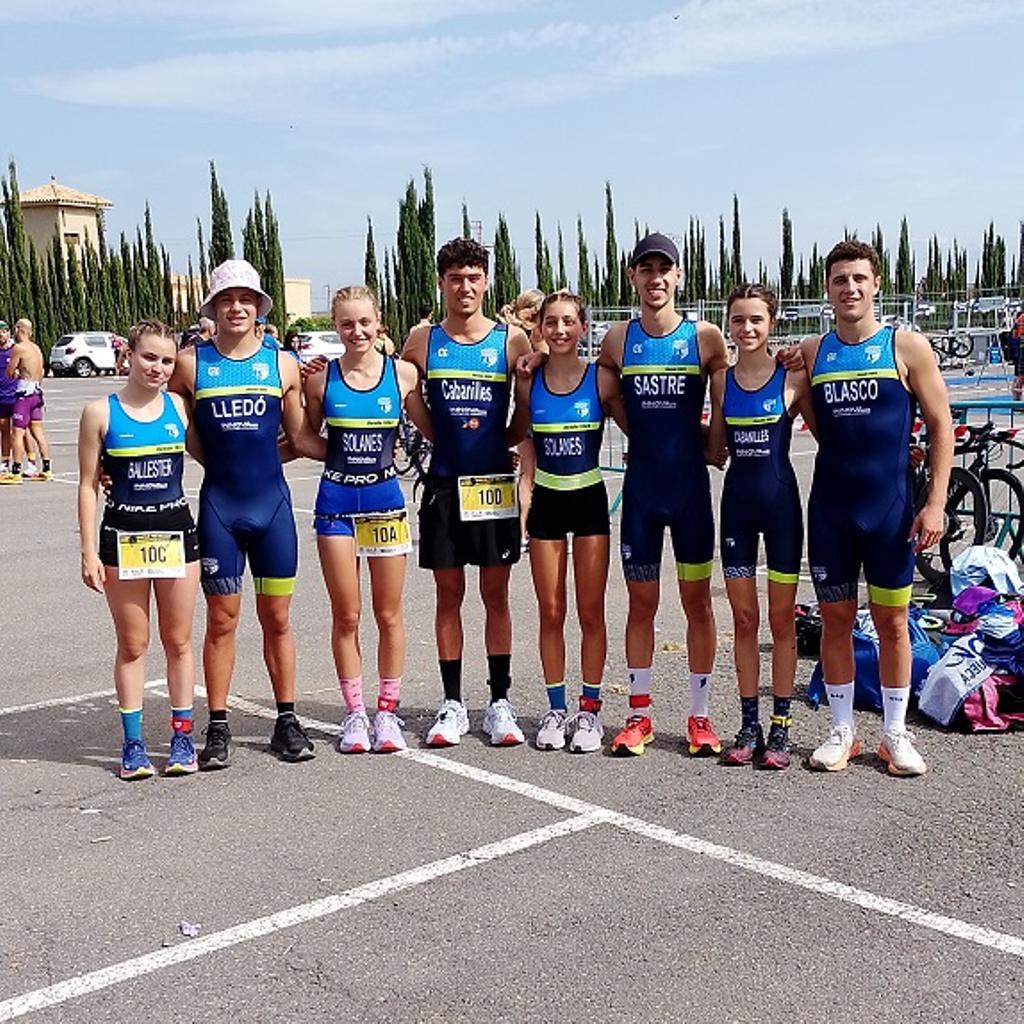 El Club Triatló Gandia, campeón autonómico en duatlón por relevos