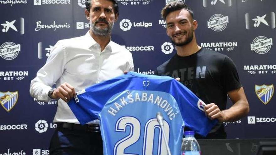 Sead Haksabanovic, el día de su presentación