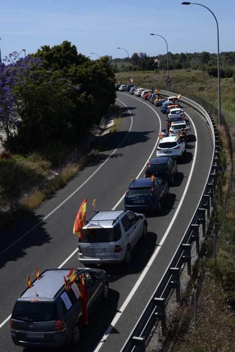 Caravana de Vox en Málaga contra el Gobierno