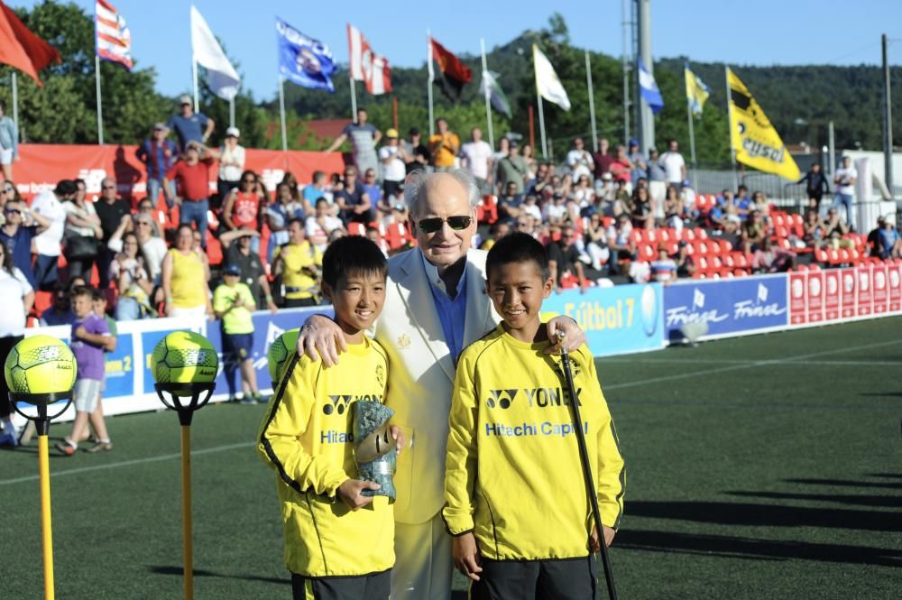 Los jóvenes del Submarino Amarillo doblegaron en la final a la Roma, que debutaba en el torneo.