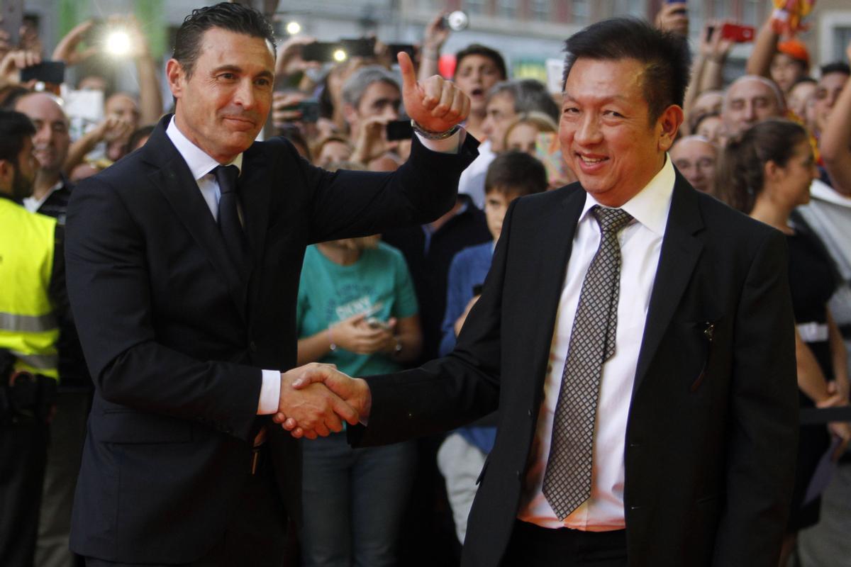 Amadeo Salvo y Peter Lim.