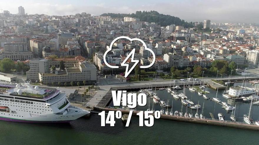 El tiempo en Vigo: previsión meteorológica para hoy, martes 10 de febrero