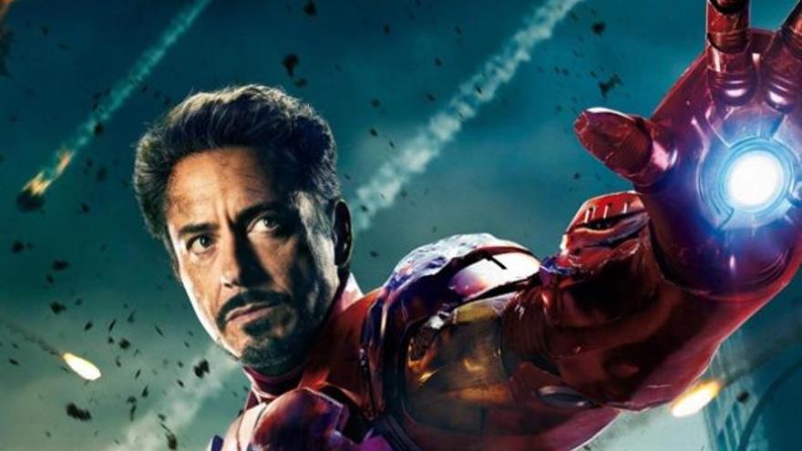 Robert Downey Jr. como &#039;Iron Man&#039;.