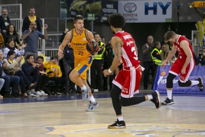 20.01.19. Las Palmas de Gran Canaria. Baloncesto ACB Liga Endesa temporada 2018-19. Herbalife Gran canaria - UCAM Murcia. Gran Canaria Arena. Foto Quique Curbelo