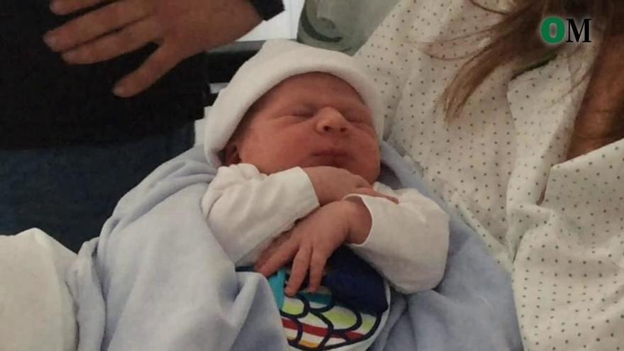 Lucas, el primer bebé de 2019 de Andalucía
