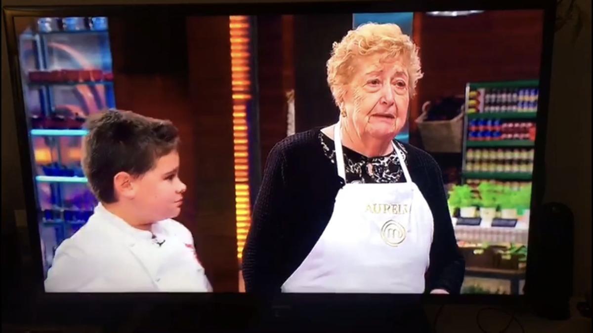 Aurelia Matellán, en MasterChef Abuelos