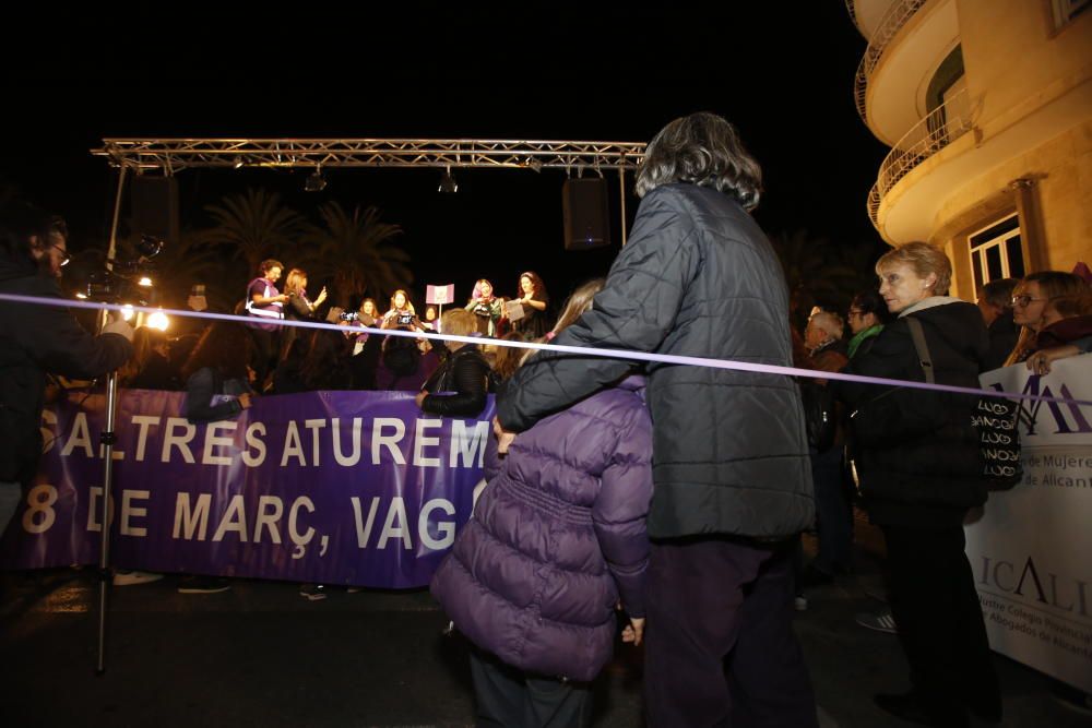 Manifestación del 8M en Alicante