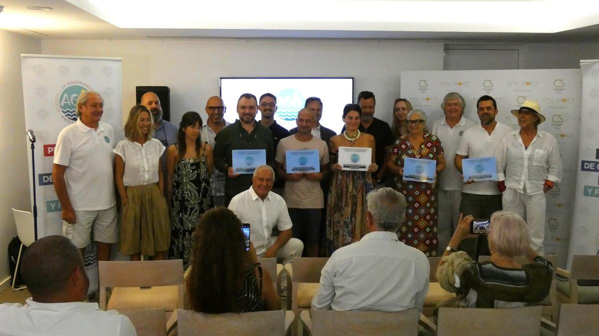 Entrega de los premios gastronomía Formentera