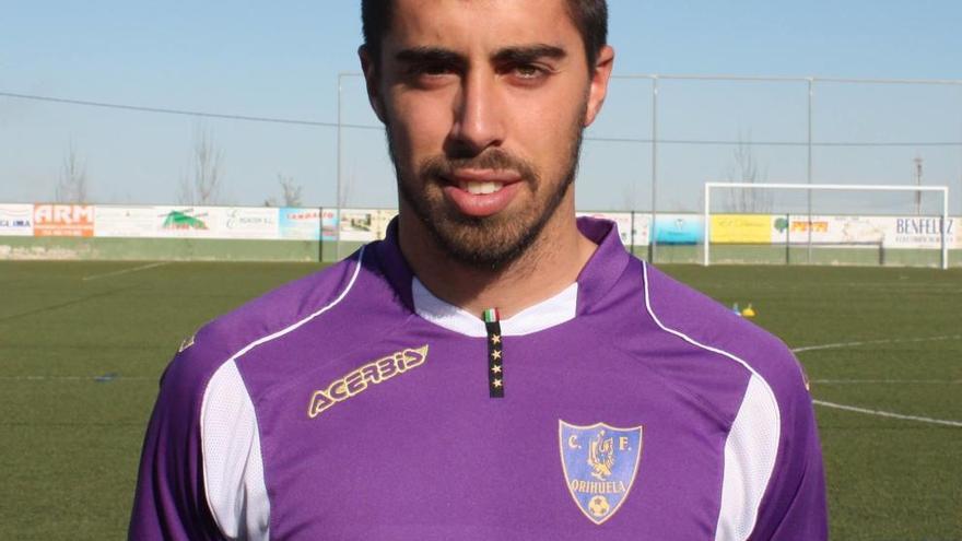 Adrián Rocamora González, jugador del Orihuela CF