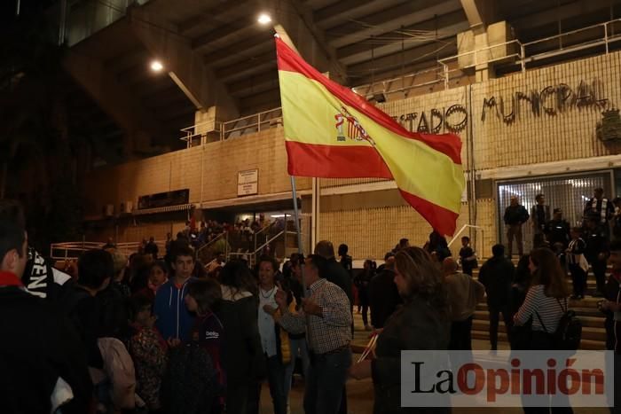 Encuentro entre el FC Cartagena y el FC Barcelona