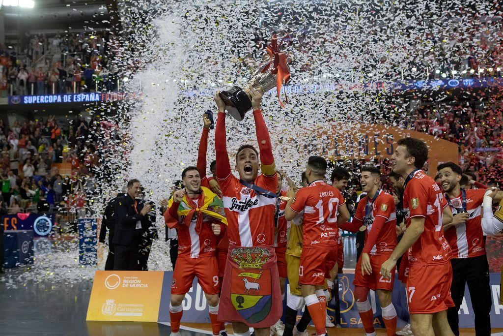 Las mejores imágenes de la victoría del Jimbee Cartagena en la Supercopa de España