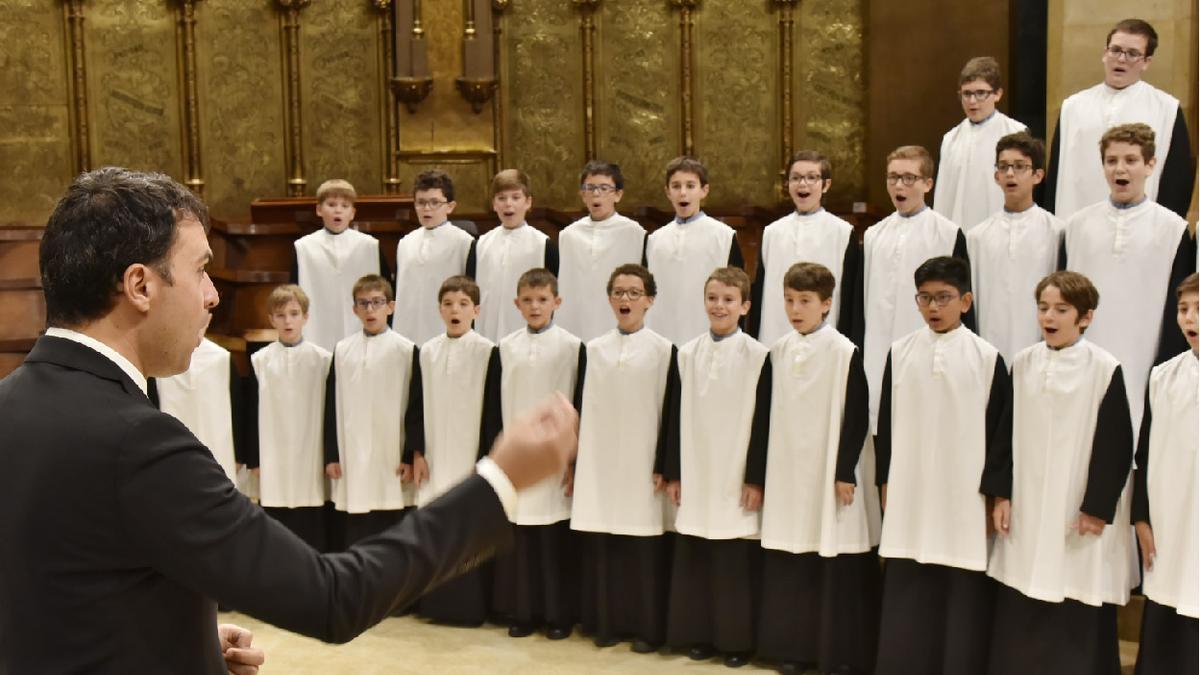 Un concert de l’Escolania de Montserrat