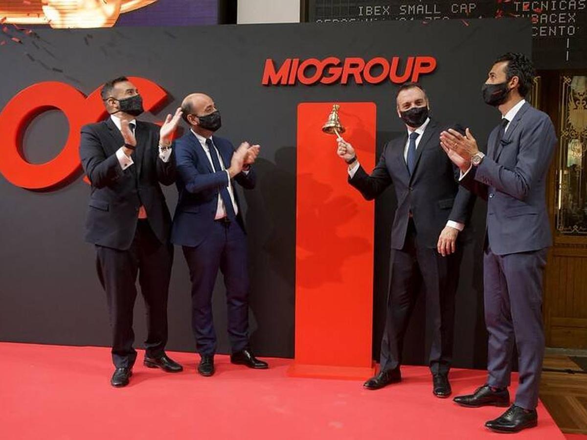 El día de la salida a Bolsa de MIO Group, la consultora de los hermano Arbeloa.