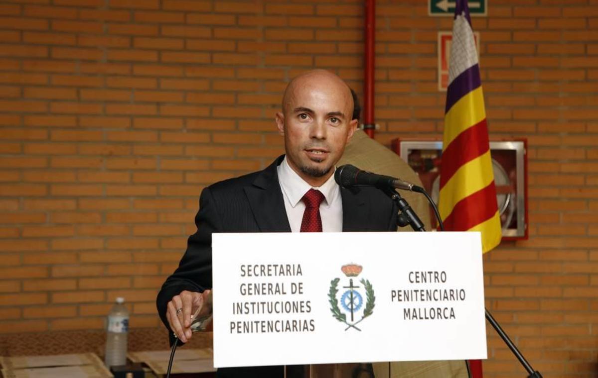 El ya exdirector del Centro Penitenciario de Palma, Gustavo Villas.
