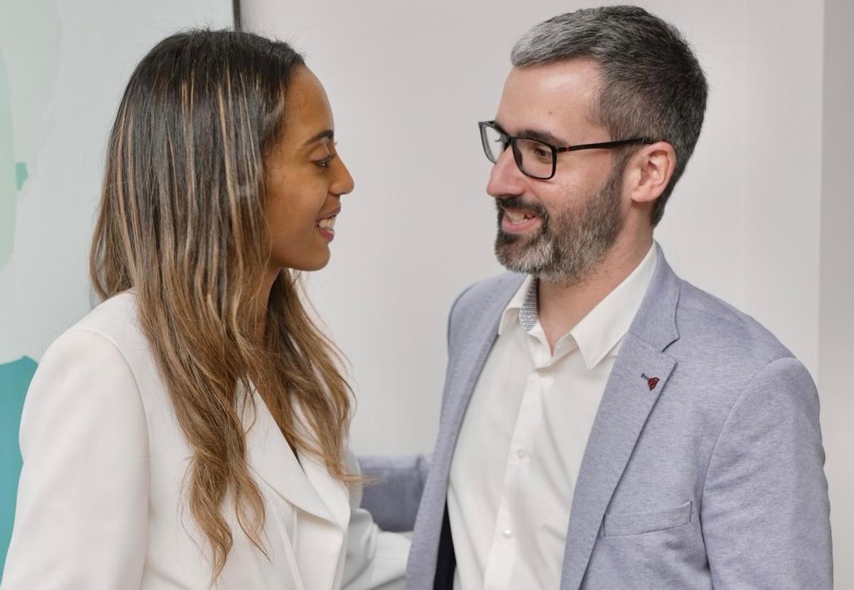 Rosa Sánchez y Francisco Lucas.