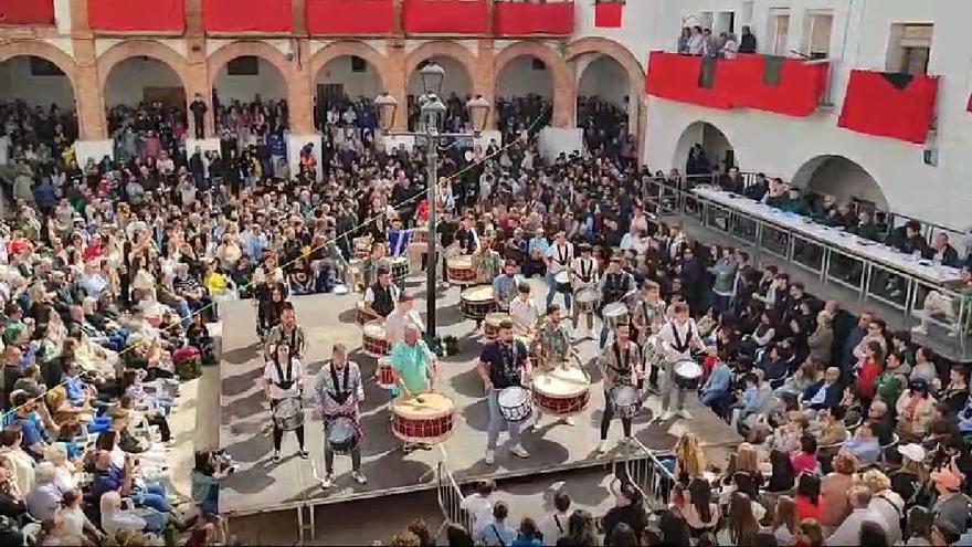 Tambors de la Passió de Almassora revalida su premio nacional en Híjar