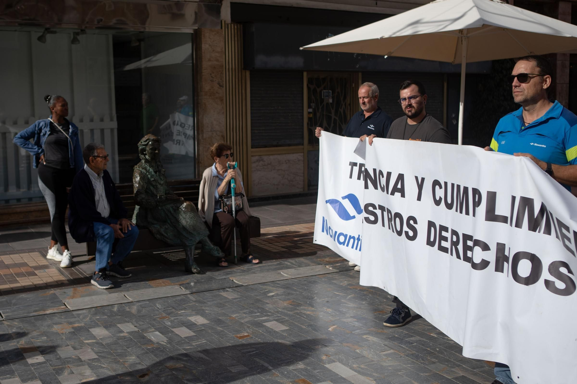 Protesta de los trabajadores de Navantia