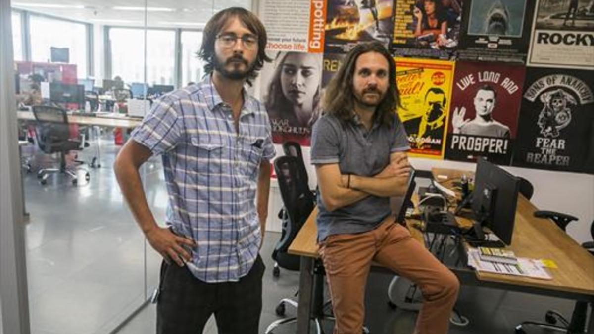 Oriol Solé y Andreu Caritg, fundadores de Tviso.