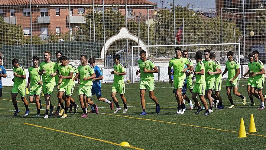 El Llagostera no té clar encara on jugarà els partits