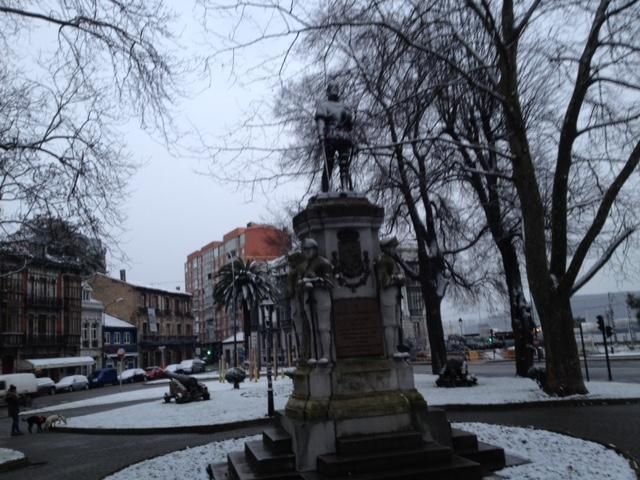 Más imágenes de la nevada en Avilés