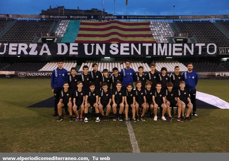 Presentación del fútbol base del CD Castellón 2018-19