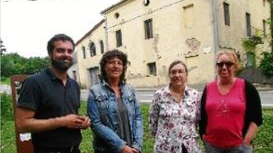 Quim Ayats, Teresa Jordà, Eulàlia Massana i Blanca Gómez.