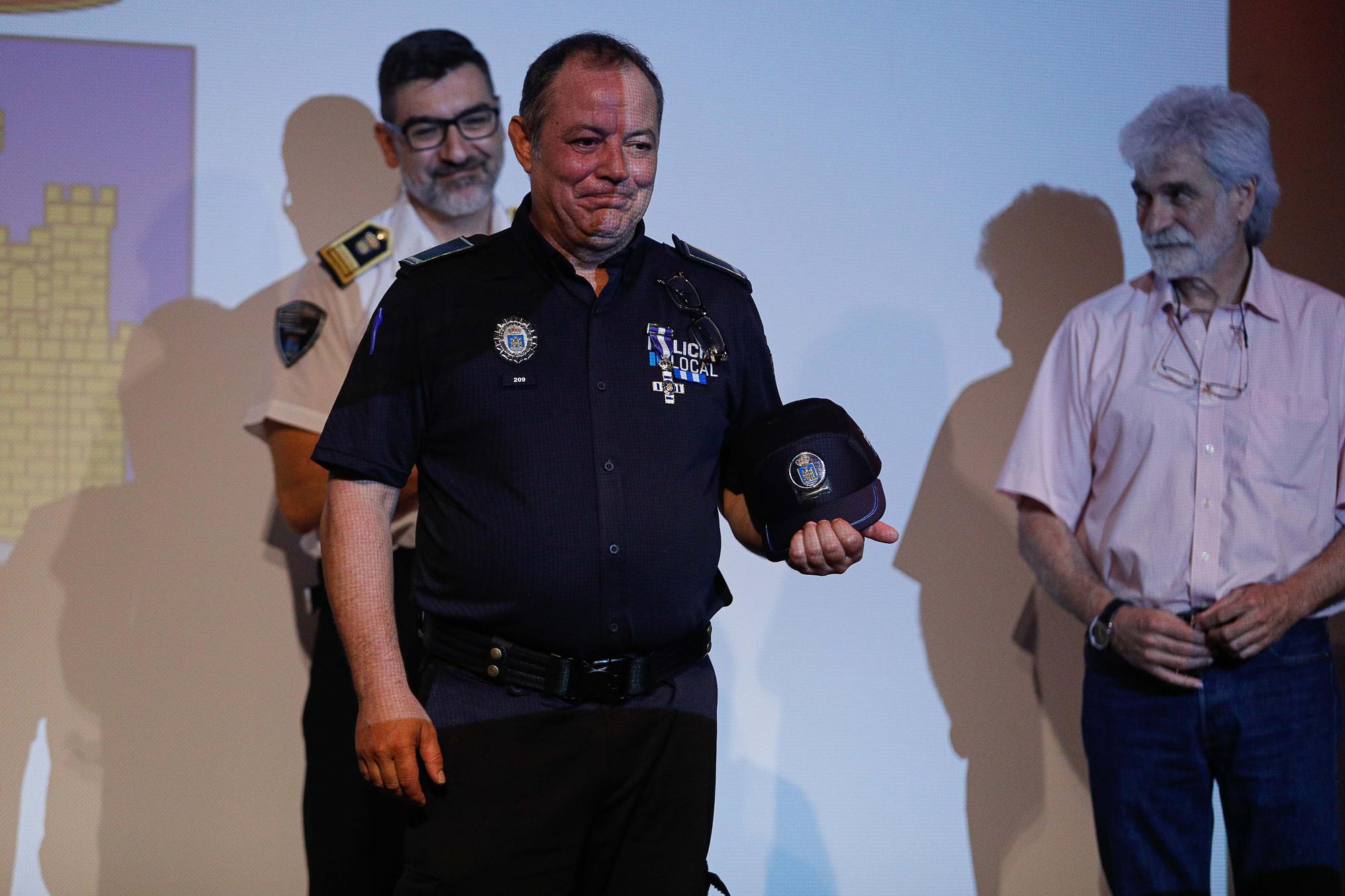 Medallas a 30 años de servicio en las policías locales de Ibiza