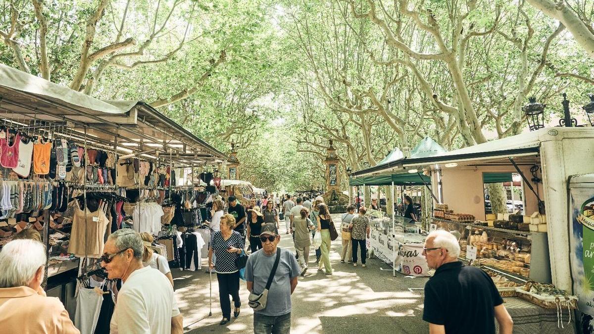 L'espai del Mercat Viladomat, en una imatge d'arxiu