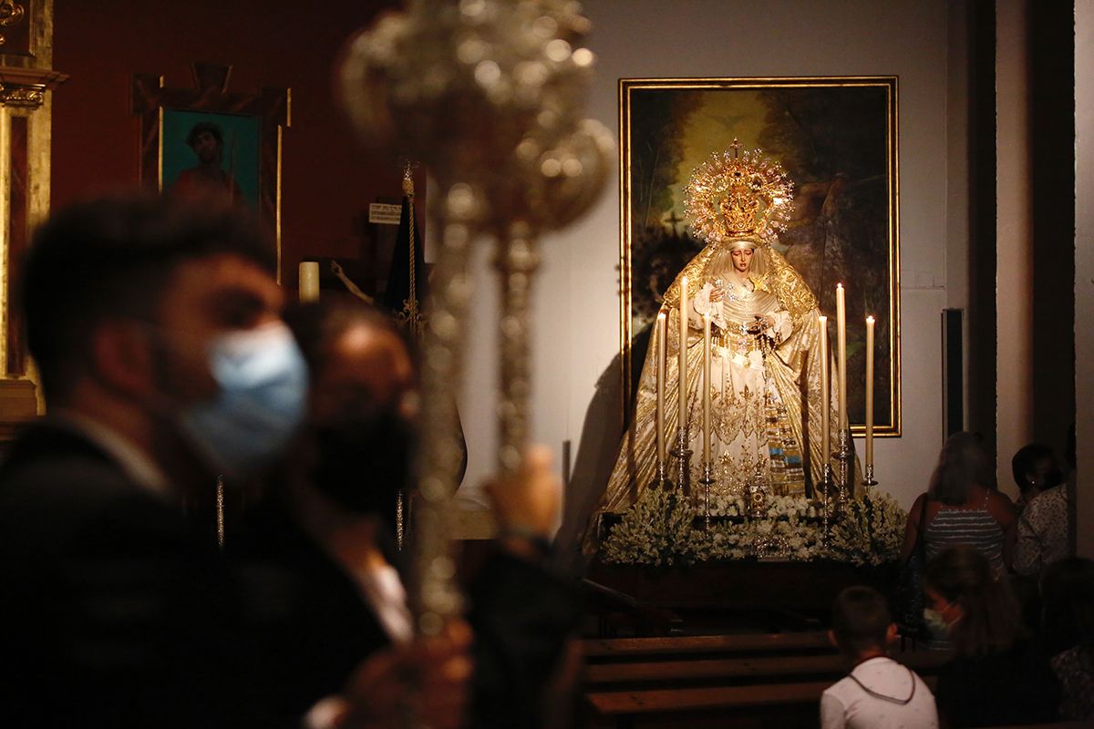 La Virgen de la Estrella, es la primera procesión que sale en Córdoba desde el inicio de la pandemia