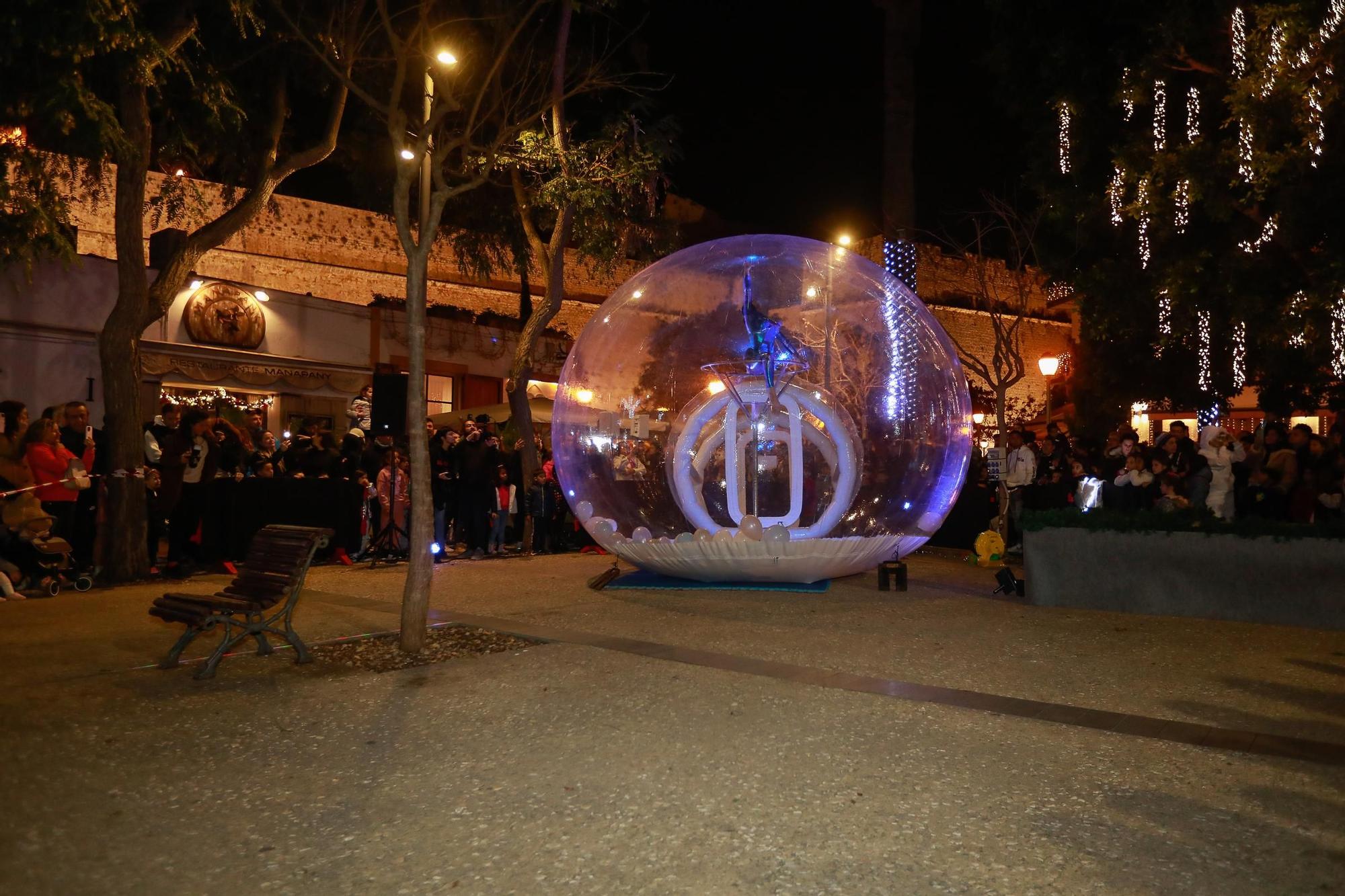 Mira aquí todas las fotos del encendido de las luces de Navidad en Ibiza