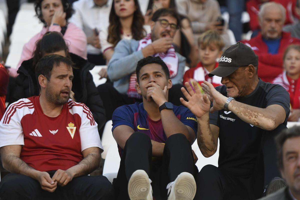 Las mejores imágenes del Real Murcia-Atlético Madrileño