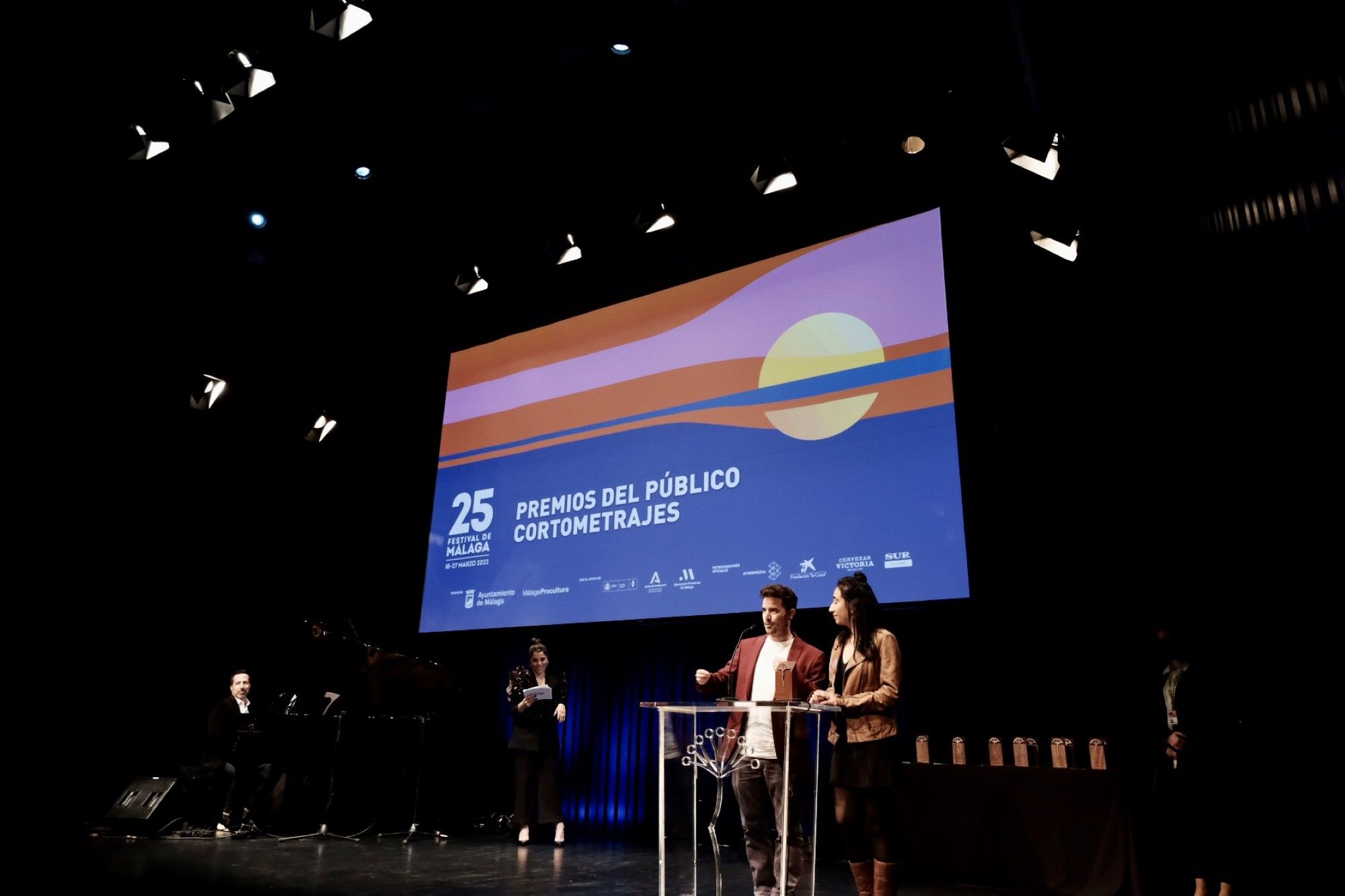 Entrega de premios a los cortometrajes del Festival de Málaga