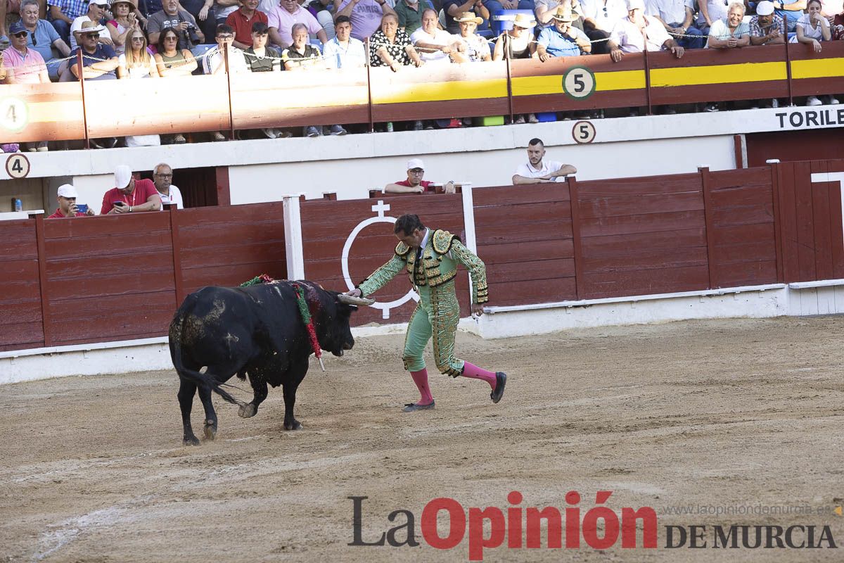 Corrida de toros en Abarán (El Fandi, Emilio de Justo, El Payo)
