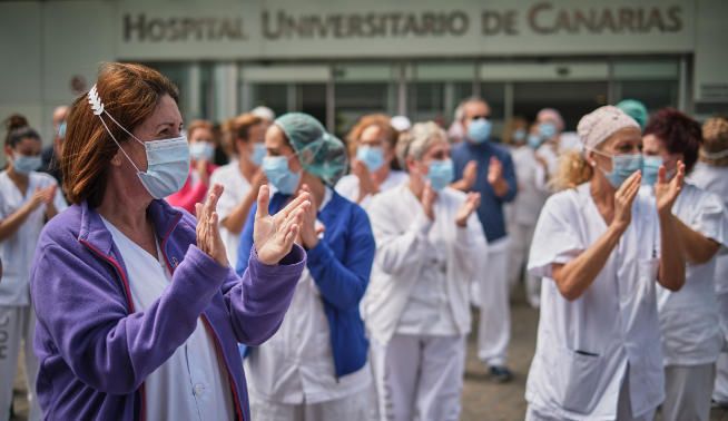 Canarias da las gracias a sus 8.000 enfermeras