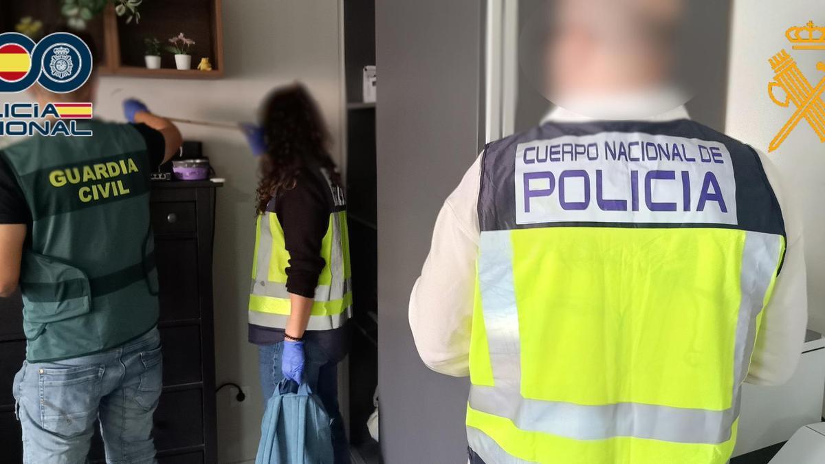 Seis detenidos en Alicante por estafar más de 19 millones de euros con vídeos manipulados de famosos para invertir en criptomonedas