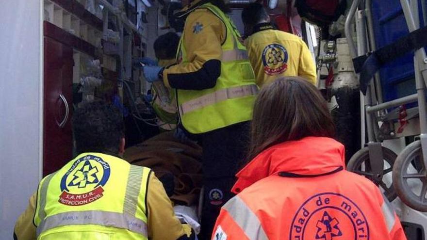 Un joyero de Madrid se enfrenta a tiros con dos atracadores que resultaron heridos graves