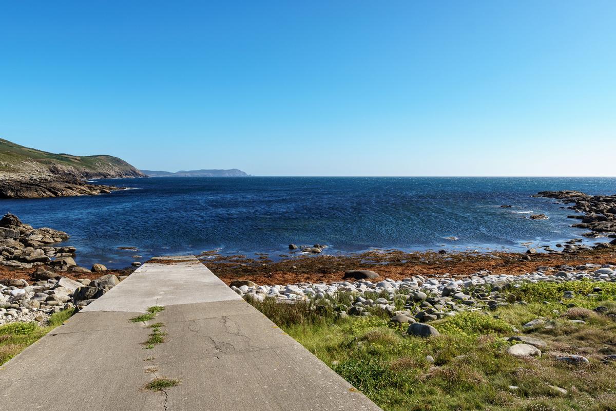 Cabo Touriñán y Cabo Finisterre al fondo, Muxía, A Coruña