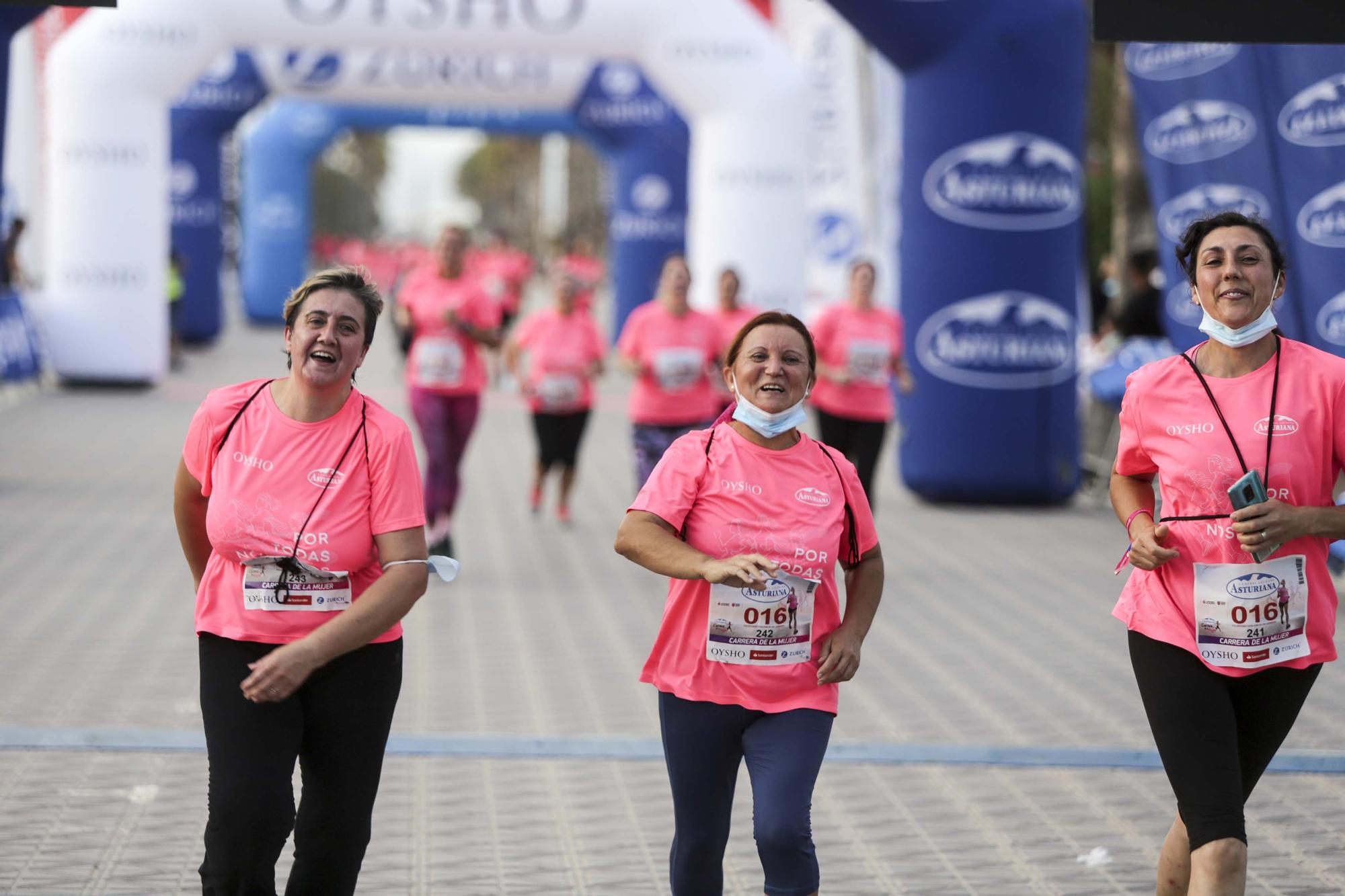 Las mejores imágenes de la carrera de la Mujer en València