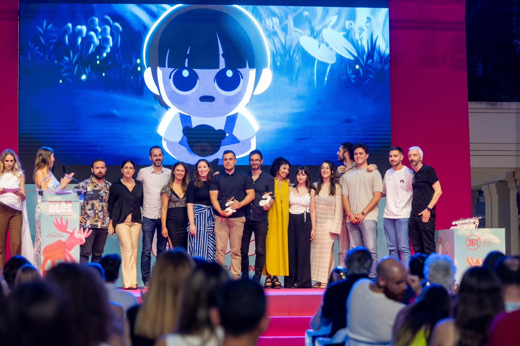 Gala de los premios Alce de publicidad en Benidorm