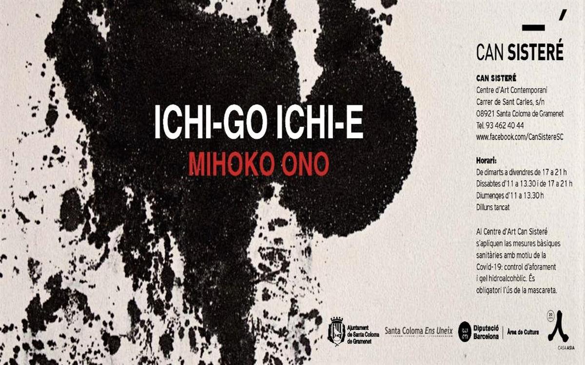 L’artista de Santa Coloma Mihoko Ono, protagonista al centre Can Sisteré L’artista de Santa Coloma Mihoko Ono, protagonista al centre Can Sisteré